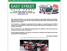 Tablet Screenshot of eaststreet.com